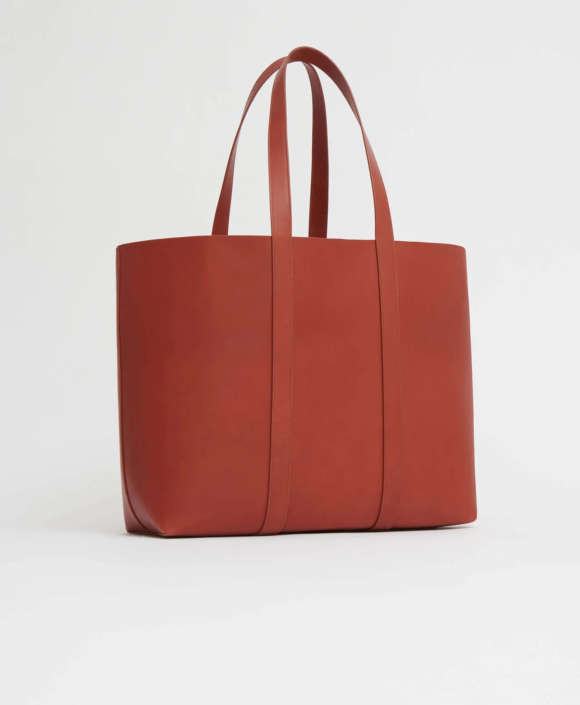 Xl Tote - Brandy/Flamma